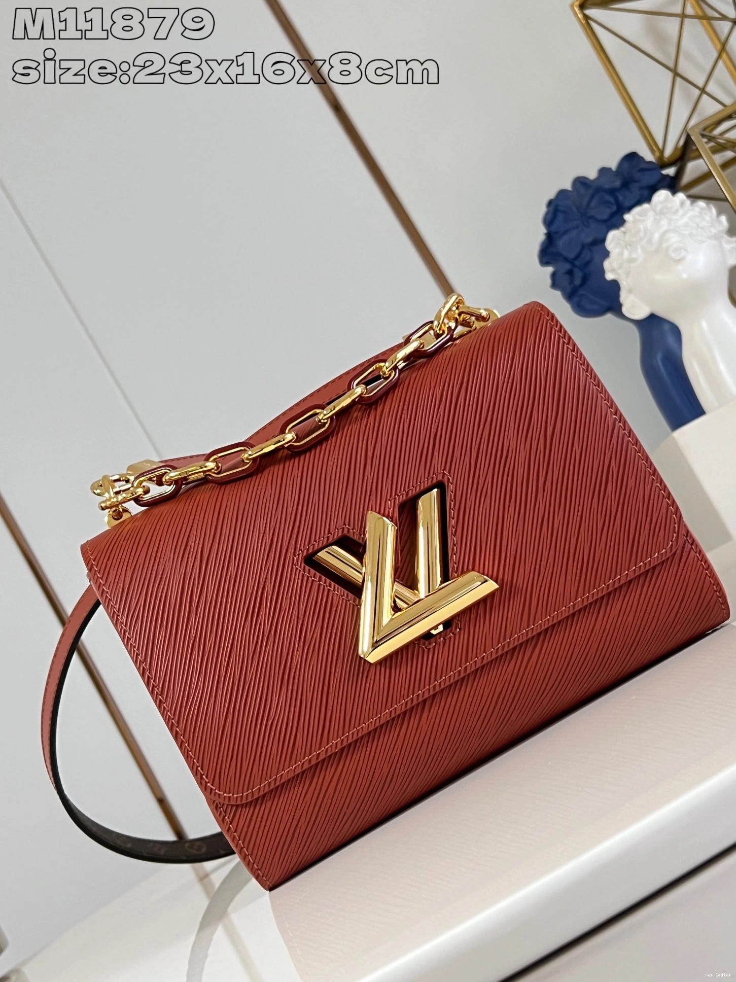 Cheap MM-23*17*9.5CM VUITTON TWIST LOUIS 0726